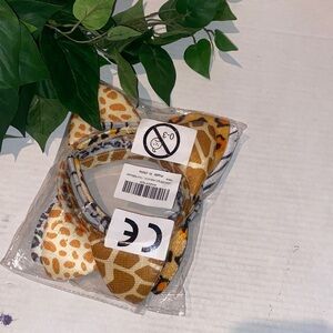 Animal Print 6 piece Headband Set